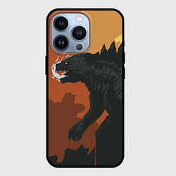 Чехол iPhone 13 Pro Godzilla: Monster Smoke