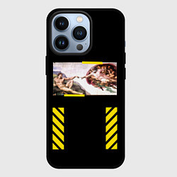 Чехол iPhone 13 Pro Off White: The Creation of Adam