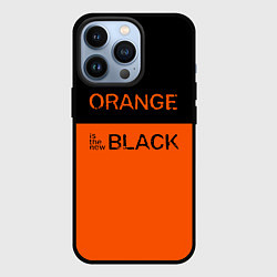 Чехол для iPhone 13 Pro Orange Is the New Black, цвет: 3D-черный