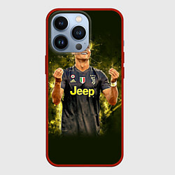 Чехол для iPhone 13 Pro Ronaldo: Juve Sport, цвет: 3D-красный