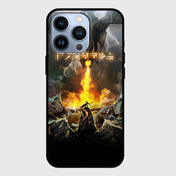 Чехол iPhone 13 Pro TES: Dragon Flame