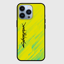 Чехол iPhone 13 Pro Cyberpunk 2077: Yellow
