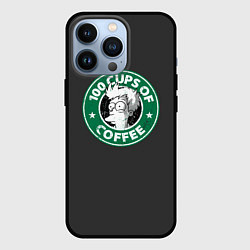 Чехол iPhone 13 Pro 100 cups of coffee