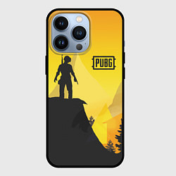 Чехол для iPhone 13 Pro PUBG: Sunrise, цвет: 3D-черный