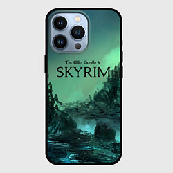 Чехол для iPhone 13 Pro SKYRIM, цвет: 3D-черный