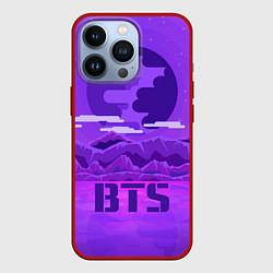 Чехол iPhone 13 Pro BTS: Violet Mountains