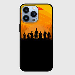 Чехол iPhone 13 Pro Red Dead Redemption: Orange Sun