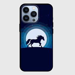 Чехол iPhone 13 Pro Лошадь под луной