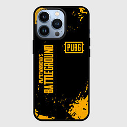 Чехол iPhone 13 Pro PUBG: Black Fashion