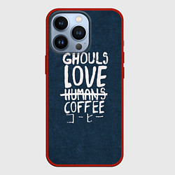 Чехол iPhone 13 Pro Ghouls Love Coffee