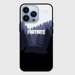 Чехол iPhone 13 Pro Fortnite: Dark Forest