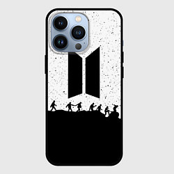 Чехол iPhone 13 Pro BTS: Black Stars