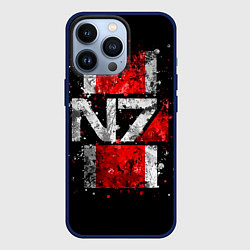 Чехол iPhone 13 Pro Mass Effect N7