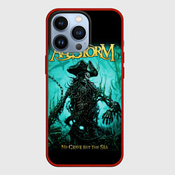 Чехол для iPhone 13 Pro Alestorm: Death Pirate, цвет: 3D-красный