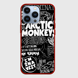 Чехол для iPhone 13 Pro Arctic Monkeys: I'm in a Vest, цвет: 3D-красный