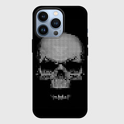 Чехол iPhone 13 Pro Пиксельный череп