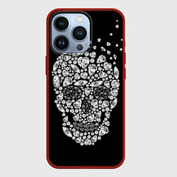 Чехол iPhone 13 Pro Diamond Skull