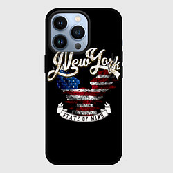 Чехол для iPhone 13 Pro New York, state of mind, цвет: 3D-черный