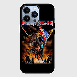 Чехол iPhone 13 Pro Iron Maiden: USA Warriors