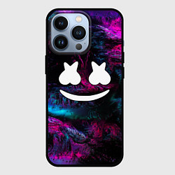 Чехол iPhone 13 Pro Marshmello NEON