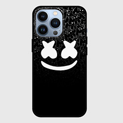 Чехол iPhone 13 Pro Marshmello Black