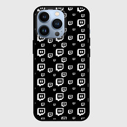 Чехол iPhone 13 Pro Twitch: Black Pattern