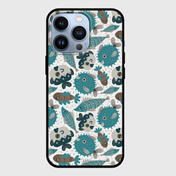 Чехол iPhone 13 Pro Экзотическая рыба морей