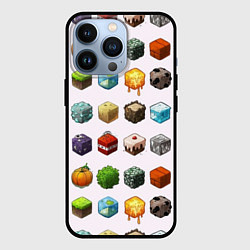 Чехол iPhone 13 Pro Minecraft Cubes