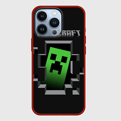 Чехол iPhone 13 Pro Minecraft Creeper