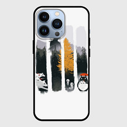 Чехол для iPhone 13 Pro Хранители Леса, цвет: 3D-черный