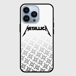 Чехол для iPhone 13 Pro METALLICA, цвет: 3D-черный