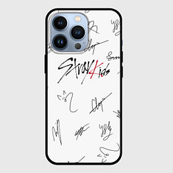 Чехол iPhone 13 Pro STRAY KIDS АВТОГРАФЫ