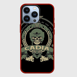 Чехол iPhone 13 Pro Вархаммер - Cadia skull