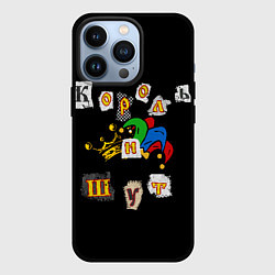 Чехол для iPhone 13 Pro Король и Шут Анархия спина, цвет: 3D-черный