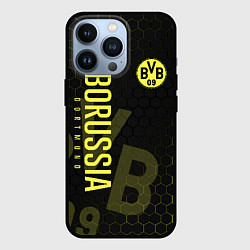 Чехол iPhone 13 Pro Боруссия Дортмунд honeycomb