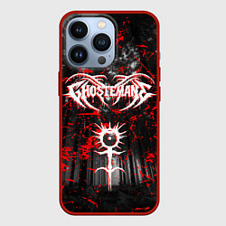 Чехол для iPhone 13 Pro GHOSTEMANE, цвет: 3D-красный