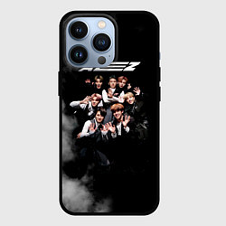 Чехол для iPhone 13 Pro Ateez, цвет: 3D-черный