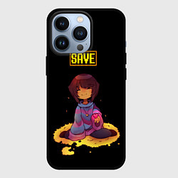 Чехол для iPhone 13 Pro UNDERTALE FRISK, цвет: 3D-черный