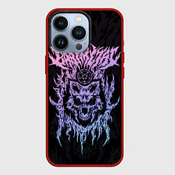 Чехол для iPhone 13 Pro BABYMETAL, цвет: 3D-красный