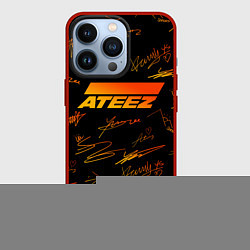 Чехол iPhone 13 Pro ATEEZ АВТОГРАФЫ