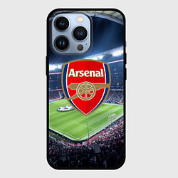 Чехол для iPhone 13 Pro FC Arsenal, цвет: 3D-черный