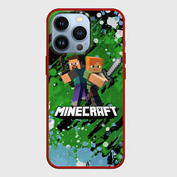 Чехол iPhone 13 Pro Minecraft Майнкрафт