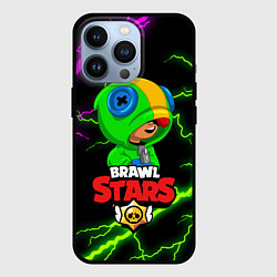 Чехол iPhone 13 Pro BRAWL STARS LEON