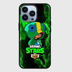 Чехол iPhone 13 Pro Brawl Stars LEON