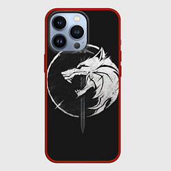 Чехол для iPhone 13 Pro The Witcher 3: Wild Hunt, цвет: 3D-красный