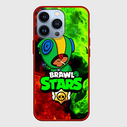 Чехол iPhone 13 Pro BRAWL STARS LEON