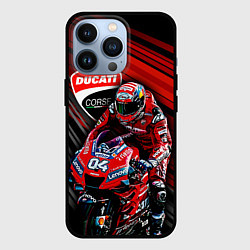 Чехол для iPhone 13 Pro Andrea Dovizioso, цвет: 3D-черный