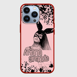 Чехол для iPhone 13 Pro ARIANA GRANDE, цвет: 3D-красный