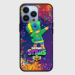 Чехол iPhone 13 Pro Brawl Stars Leon, Dab