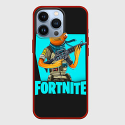 Чехол для iPhone 13 Pro Fortnite, цвет: 3D-красный